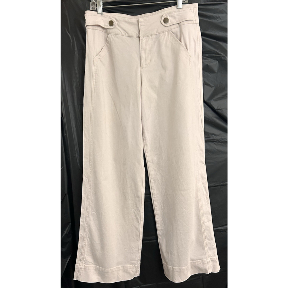 BCBG Wide Leg Trouser Pants Women’s Brazilian Tan Size 9 Juniors